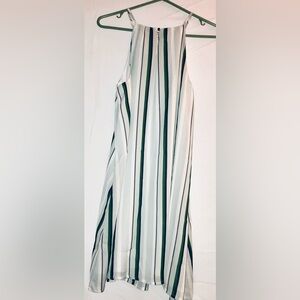 She + Sky Striped Sleeveless Dress  size M spring summer wedding vacation church